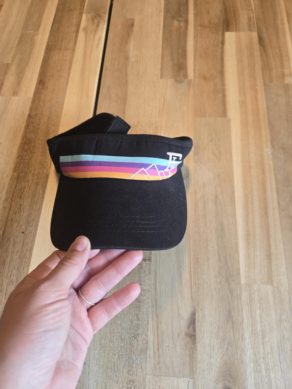 Flex It Pink "Summit Sunset" Athletic Visor
